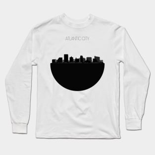 Atlantic City Skyline Long Sleeve T-Shirt